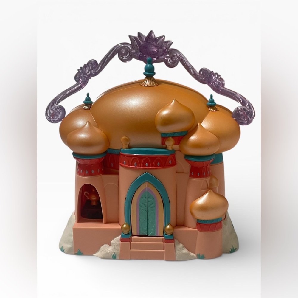 Disney Aladdin Jasmine Palace Mini Doll‎ Playset Agrabah Castle Carry Along Bag